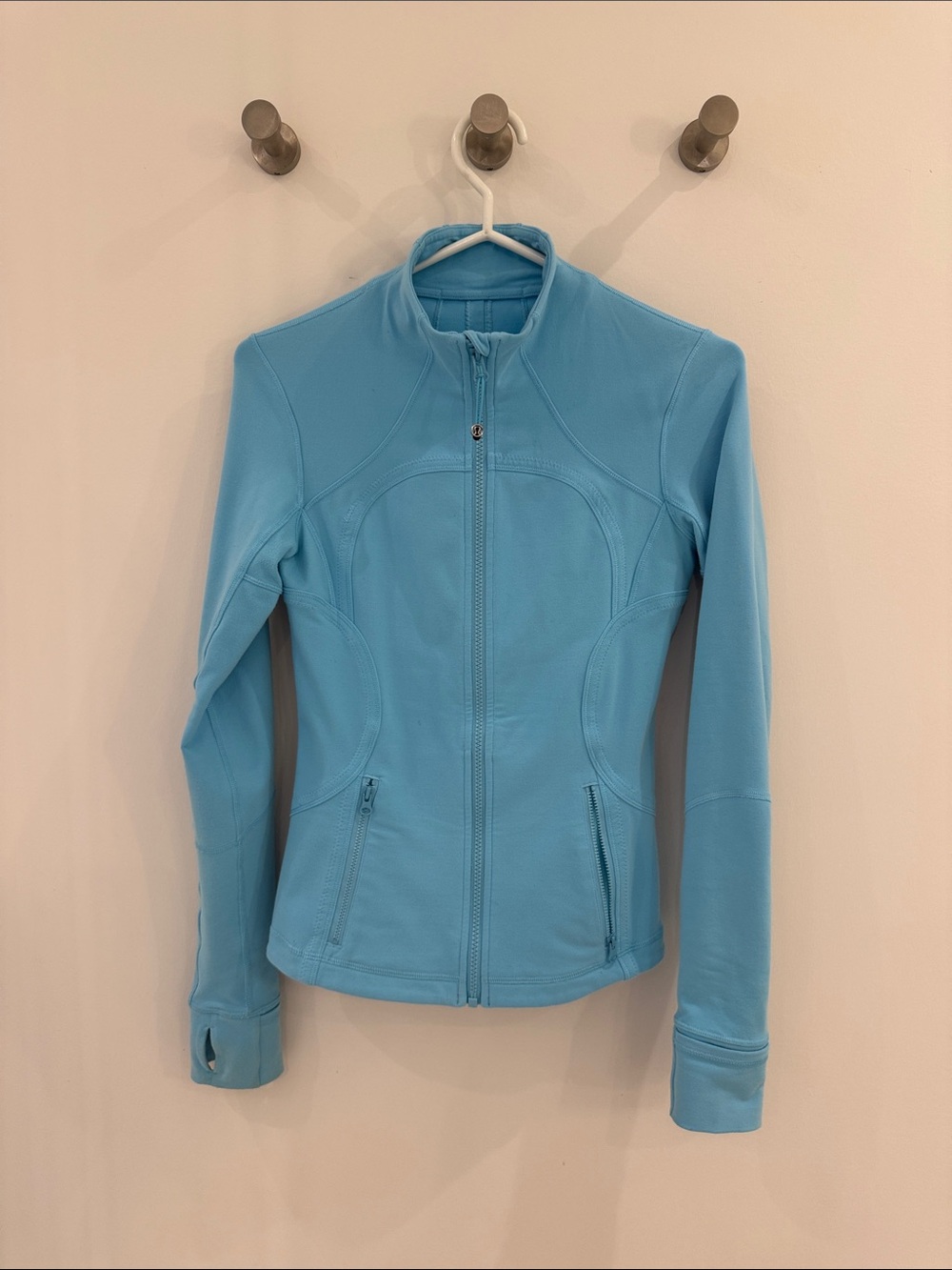 lululemon athletica Light Blue Full-Zip Utility Jacket